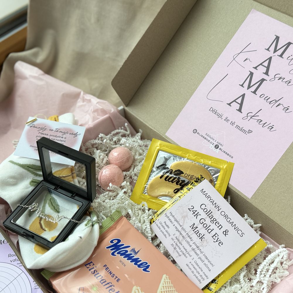 BlissBox pro maminku – Děkuji, že tě mám