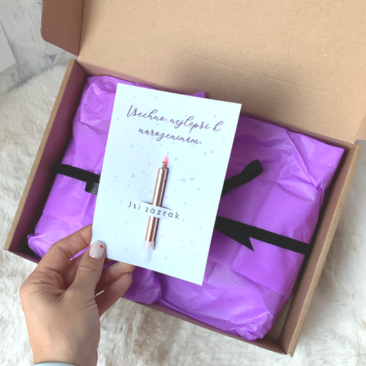 Narozeninové přání Blissbox