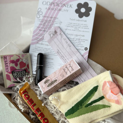 Dárkový BlissBox "Pudrový sen"