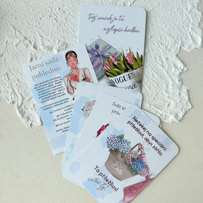 Jarní sada pohlednic