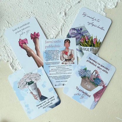 Jarní sada pohlednic